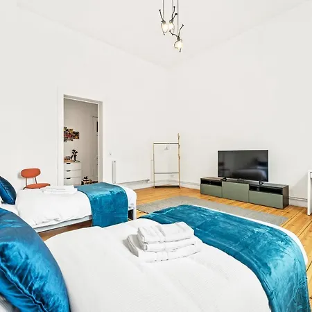 3 ,6 Betten, Wohnkueche Nahe Hauptbahnhof&parkplatz Apartmán Cottbus