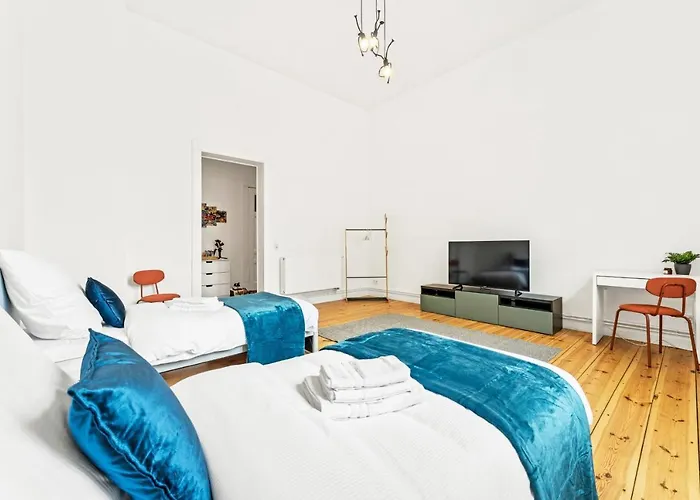 3 ,6 Betten, Wohnkueche Nahe Hauptbahnhof&parkplatz Appartement Cottbus